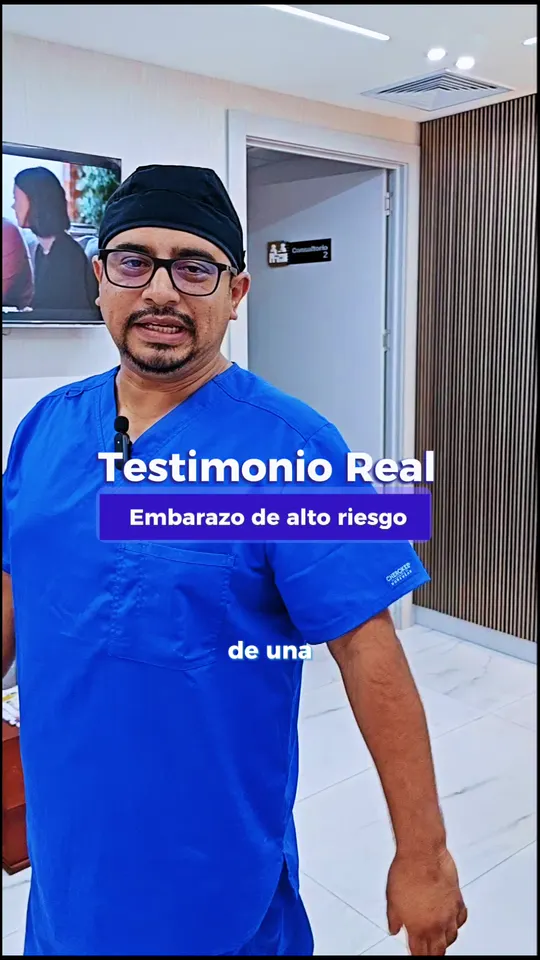 Testimonio editado con imágenes de apoyo y texto