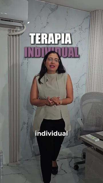 Video informativo sobre terapia individual o de pareja